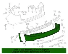 FASCIA 23174368 GM