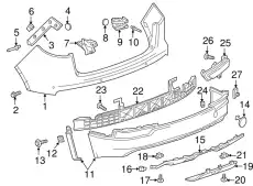 FASCIA 23174368 GM