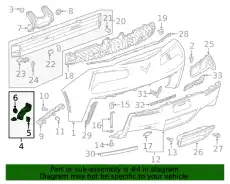 F-BRACKET 23183933 GM
