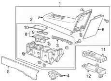 F-DOOR 23184817 GM