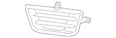 Решетка радиатора GM 23193510