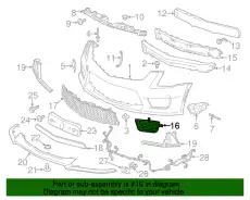 Решетка радиатора GM 23193510