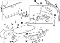 F-RECEPTACLE 23208465 GM