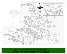 Подкрылок GM 23216624