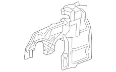 Подкрылок GM 23219321