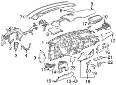 F-HOOD 23229178 GM