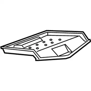 Подкрылок GM 23239722