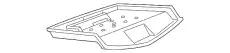 Подкрылок GM 23241310