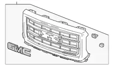 Решетка радиатора GM 23254463