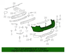 FASCIA 23260232 GM