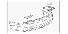 F-FASCIA 23285428 GM