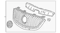 GRILLE 23286076 GM