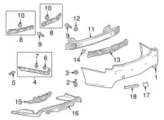 FASCIA 23288822 GM