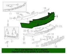 F-FASCIA 23296390 GM