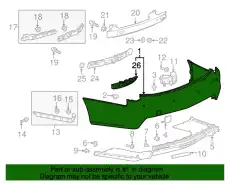 F-FASCIA 23302878 GM