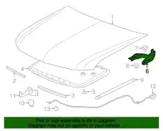 HINGE 23303048 GM