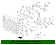 F-INSULATOR 23322259 GM