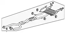 F-MUFFLER 23328474 GM