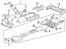 F-MUFFLER 23328474 GM