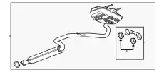 F-MUFFLER 23333715 GM