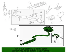 F-MUFFLER 23333715 GM