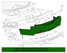 FASCIA 23336071 GM