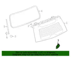 LATCH 23342558 GM