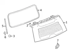 LATCH 23342558 GM
