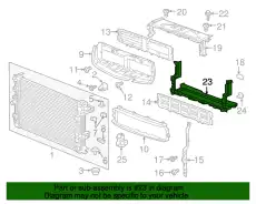 F-BAFFLE 23350093 GM