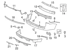 FASCIA 23350827 GM