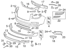 FASCIA 23350831 GM