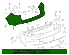 FASCIA 23353593 GM