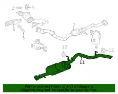 MUFFLER 23363061 GM