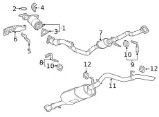 MUFFLER 23363061 GM