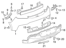 FASCIA 23369767 GM