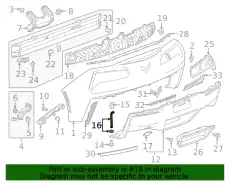 F-BRACKET 23370151 GM