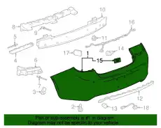 FASCIA 23372859 GM
