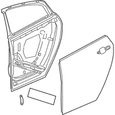 F-DOOR 23376621 GM