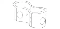 Подкрылок GM 23386322