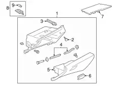 F-DOOR 23389958 GM