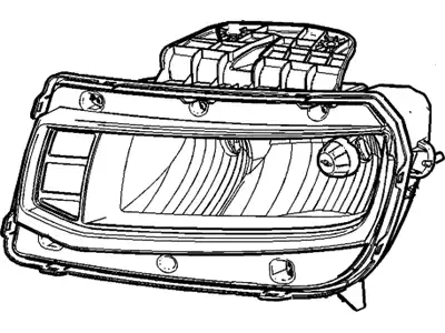 Фара GM 23398035
