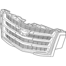 Решетка радиатора GM 23399558