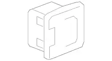 F-RECEPTACLE 23408730 GM