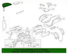 F-HOOD 23431754 GM