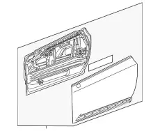 F-DOOR 23438100 GM