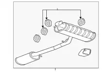 F-MUFFLER 23442414 GM