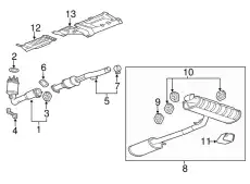 F-MUFFLER 23442414 GM