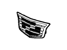 23444634 ЭМБЛЕМА 'CADILLAC' GM