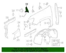 F-STIFFENER 23446973 GM
