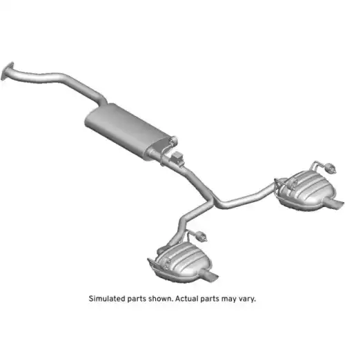 F-MUFFLER 23452801 GM